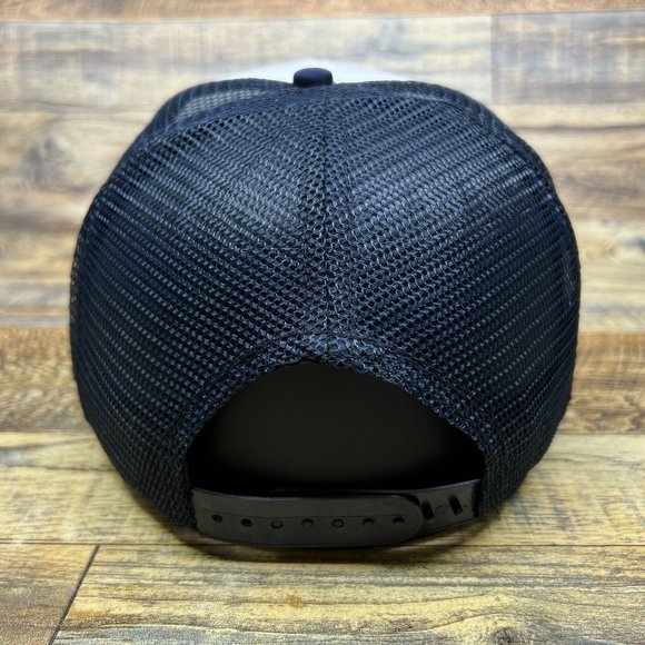 The Strokes Mens Trucker Hat Navy Snapback 90s Indie Rock Band Baseball Cap - Picture 4 of 7